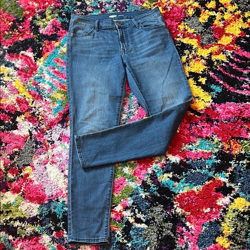 Super Skinny Mid-rise Blue Women's Jeans